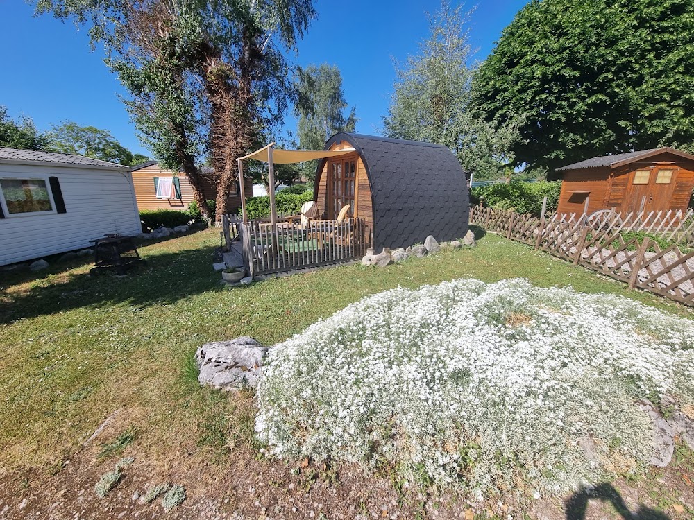 Camping La Prairie, camping à Champanges