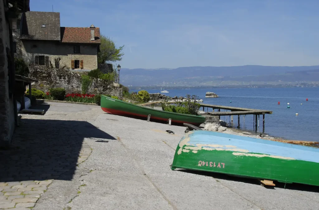 Yvoire, vue lac