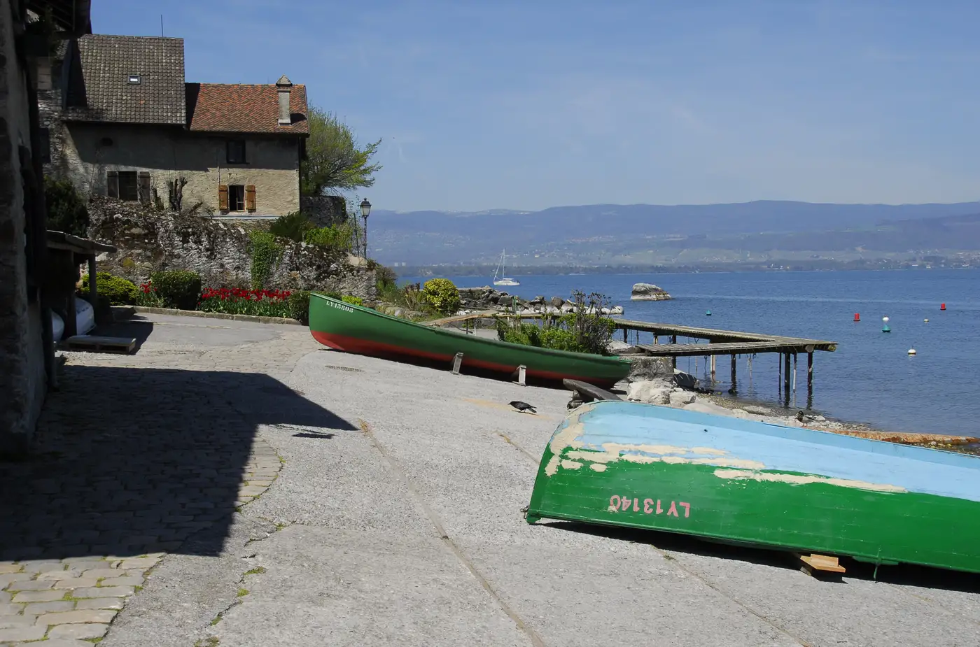 Yvoire, vue lac