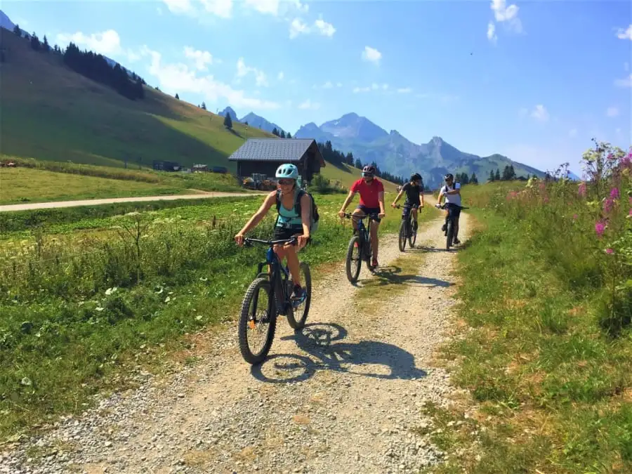Randonnée en VTT électrique autour d'Annecy