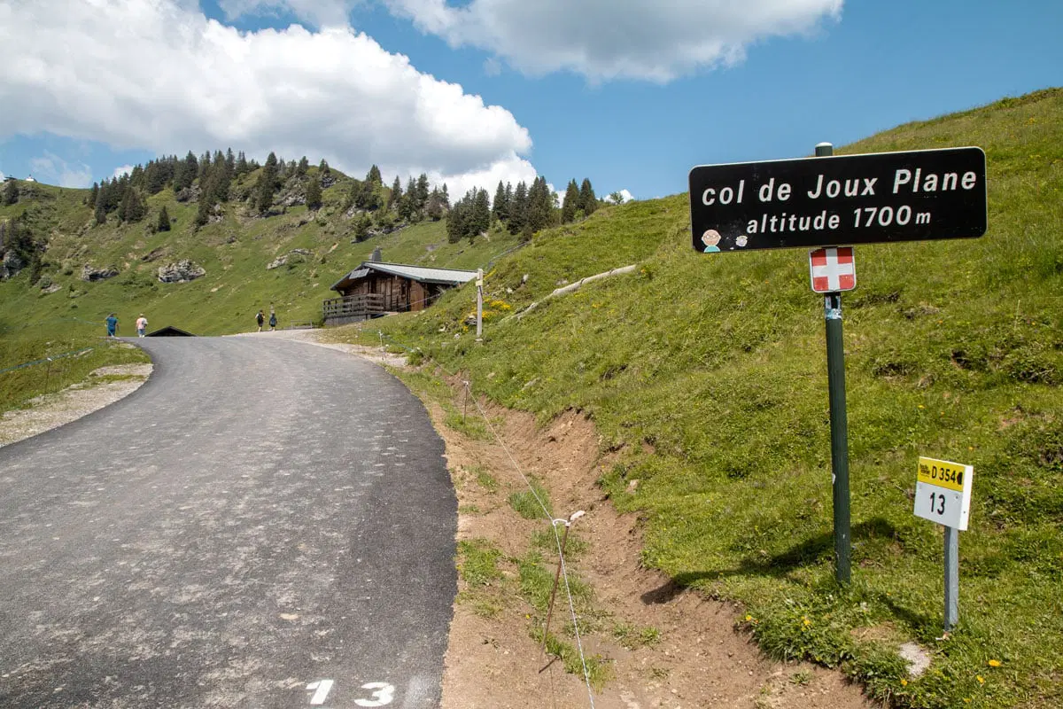 Col de Joux plane