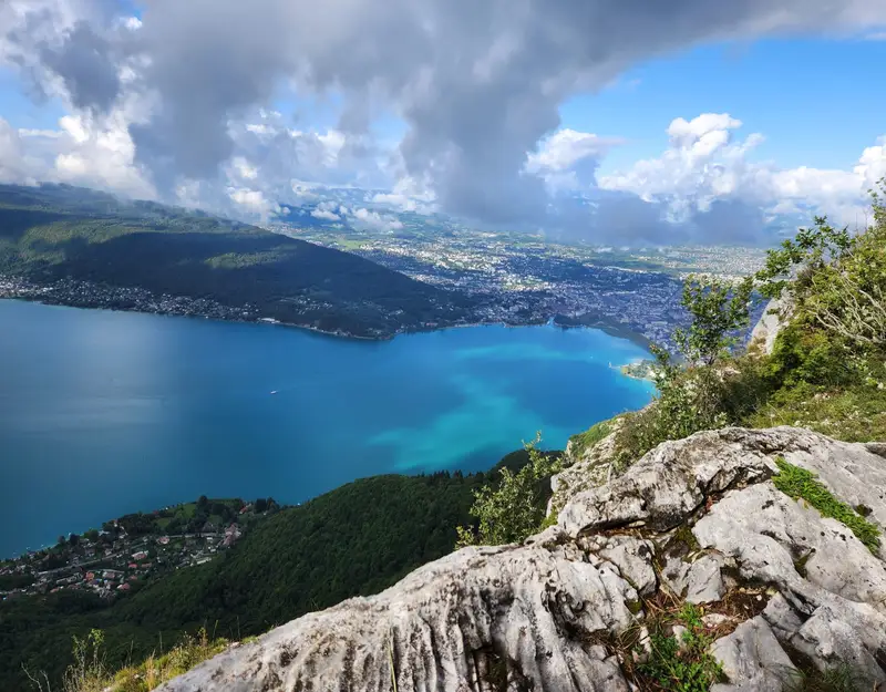 vue depuis le Mont Veyrier