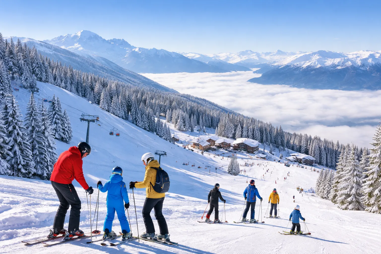 Ski en haute-savoie
