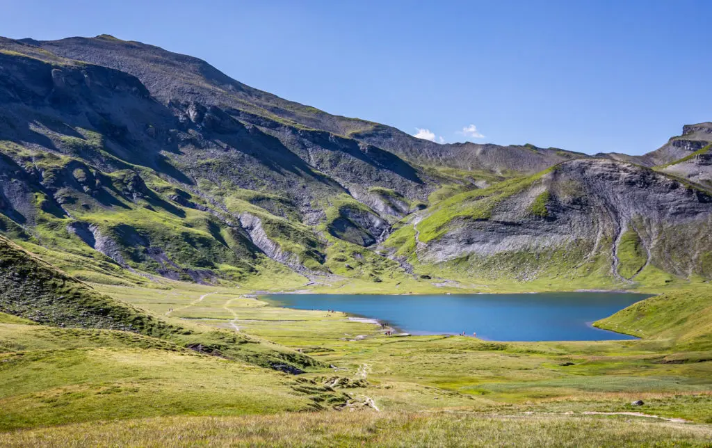Le lac d’Anterne