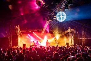 un des nombreux concert du radio meuh festival La Clusaz