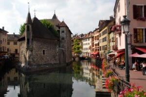 La vieille ville d'Annecy et son canal
