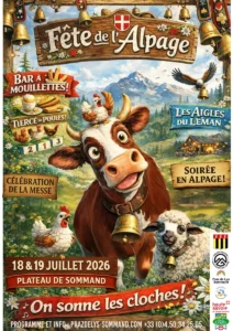Affiche Fête de l'Alpage Sommand
