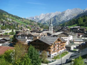 Le village de La Clusaz