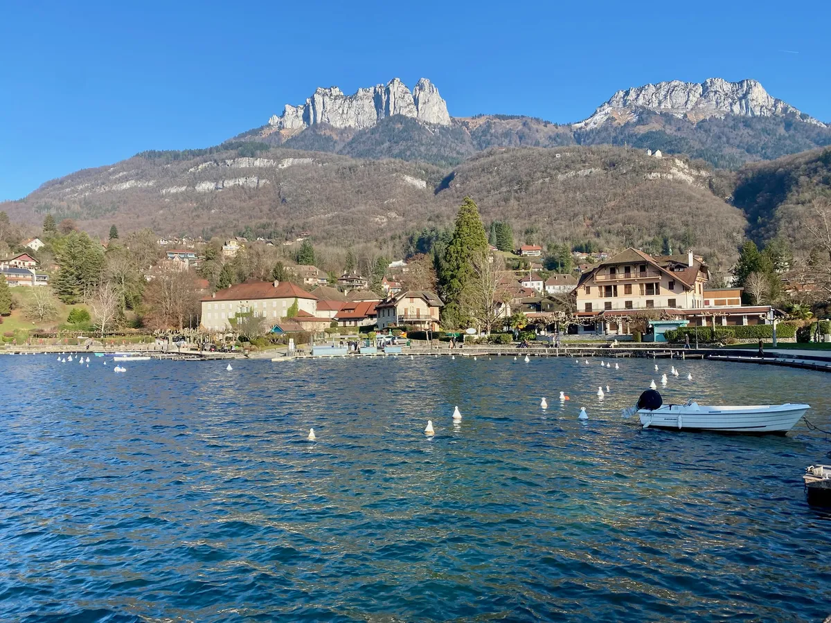 lac annecy talloires et dents de LAnfon