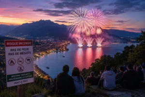 précaution feu artifice fête du lac