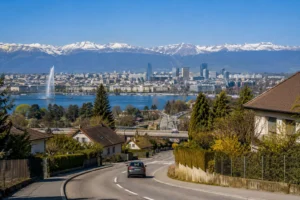 route vers geneve pour les frontaliers