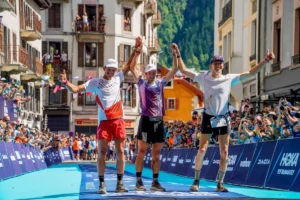 Arrivée de l'utmb