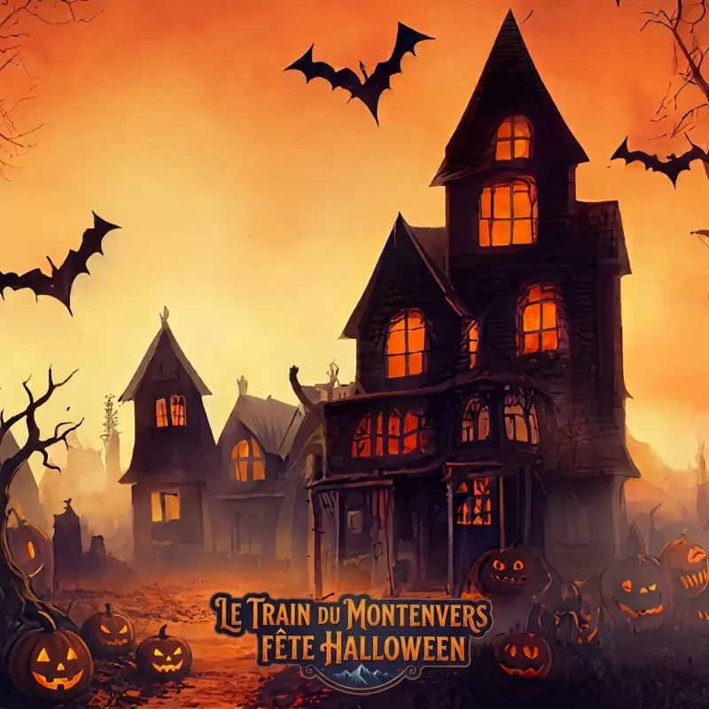Le train du Montenvers fête Halloween